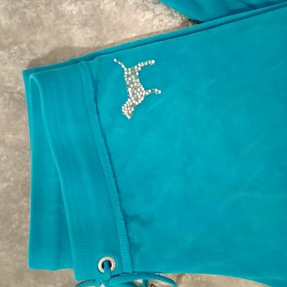 Pink Warm Up Pants - Picture 3 of 5